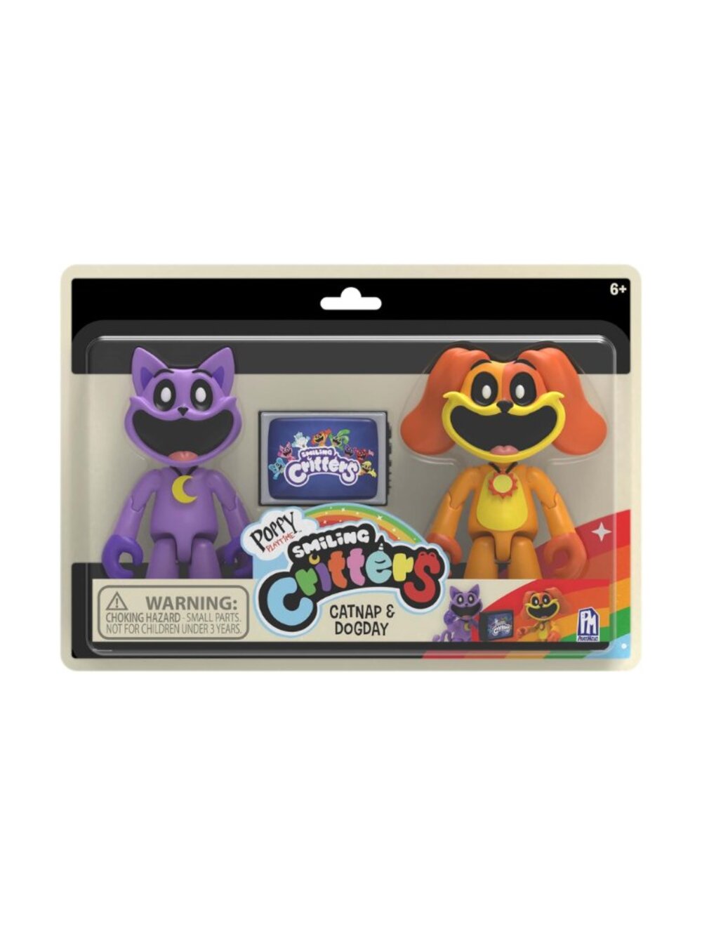 💛2/$40 Poppy Playtime Smiling Critters Series 3 CatNap DogDay Figure 2-Pack NEW